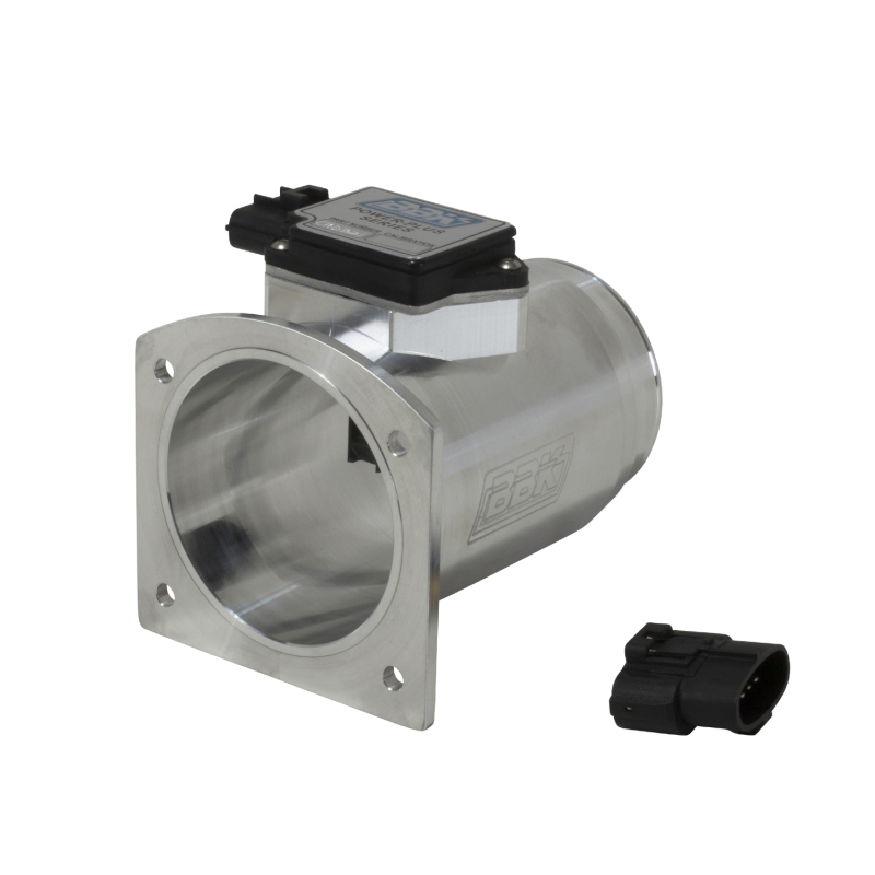 BBK 94-95 Mustang 5.0 Mass Air Meter 76mm 24 lb Inj. Cold Air Calibration CNC Billet Housing - Bild 2