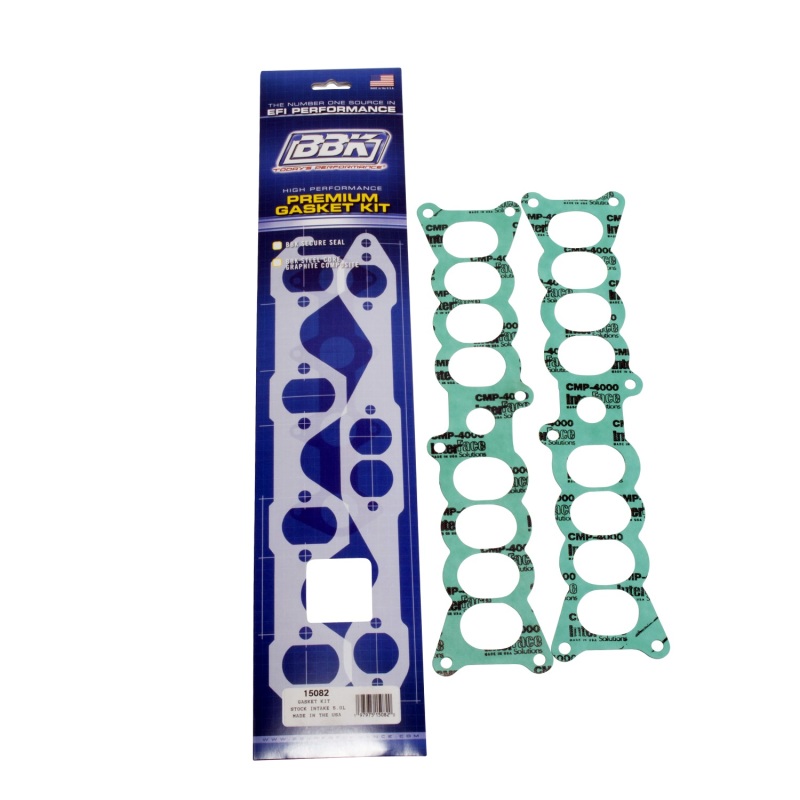 BBK 86-95 Mustang 5.0 Upper To Lower EFI Intake EFI Manifold Gasket Set Factory Ford - Bild 2