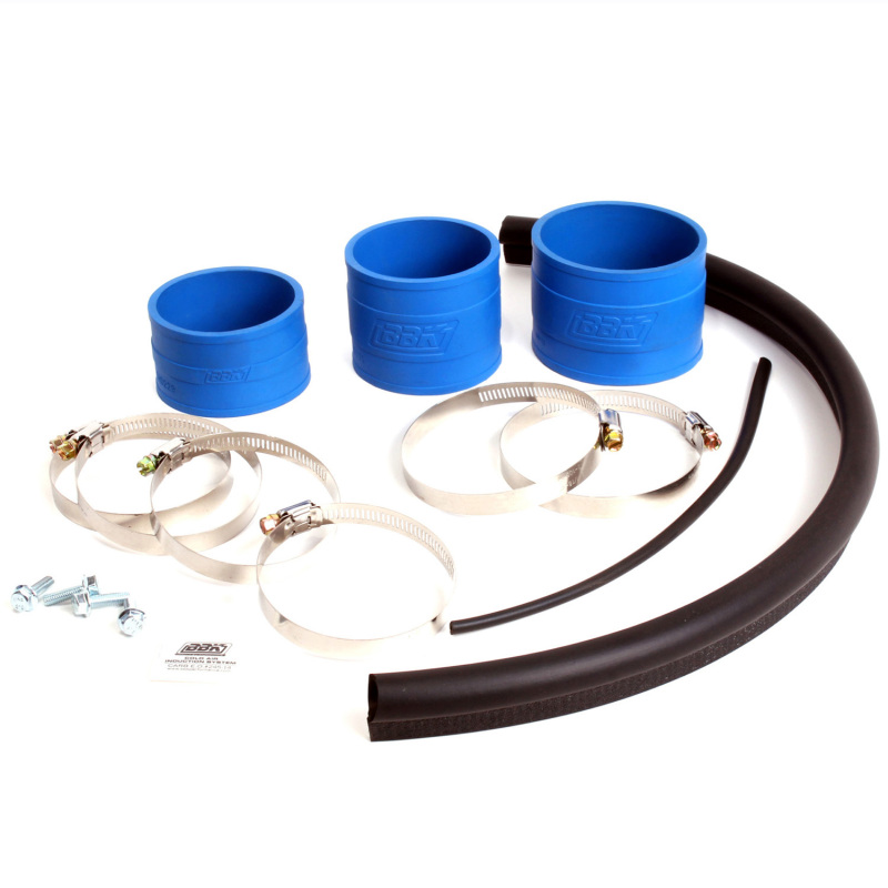 BBK 86-93 Mustang 5.0 Cold Air Intake Kit - Fenderwell Style - Chrome Finish - Bild 5