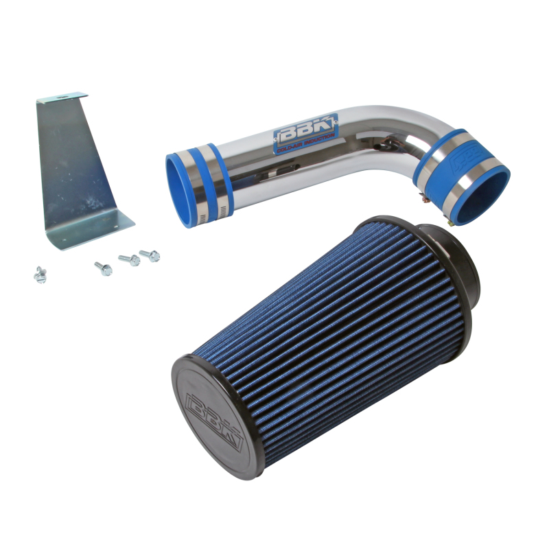 BBK 86-93 Mustang 5.0 Cold Air Intake Kit - Standard Style - Chrome Finish - Bild 5