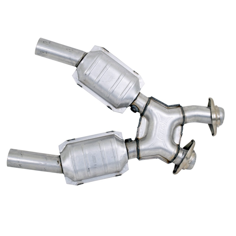 BBK 99-04 Mustang 4.6 GT / Cobra High Flow X Pipe With Catalytic Converters - 2-1/2 - Bild 6