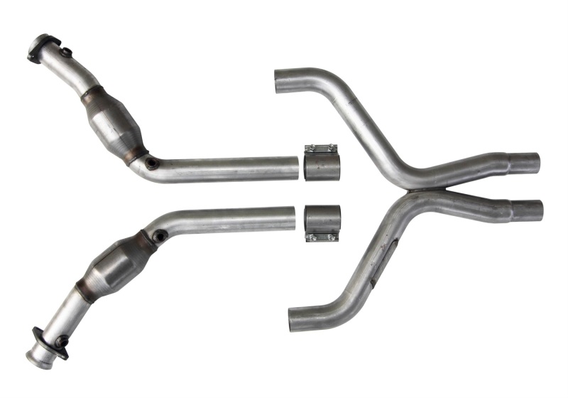 BBK 11-14 Mustang 3.7 V6 High Flow X Pipe With Catalytic Converters - 2-1/2 - Bild 9