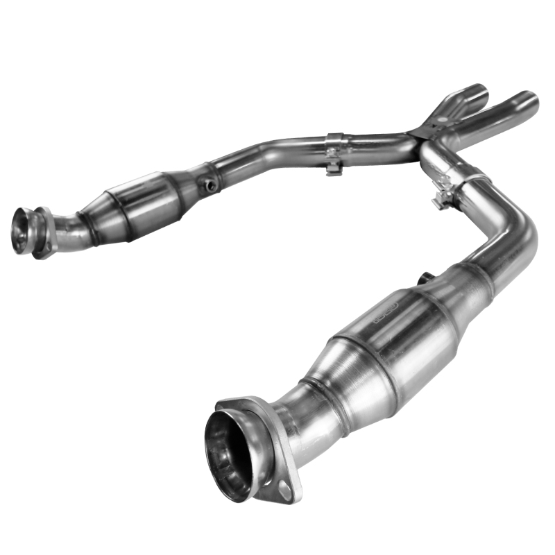 Kooks 05-10 Ford Mustang GT 4.6L 3V Auto/Manual 3in x 2 1/2in OEM Exhaust GREEN Cat X Pipe - Bild 7