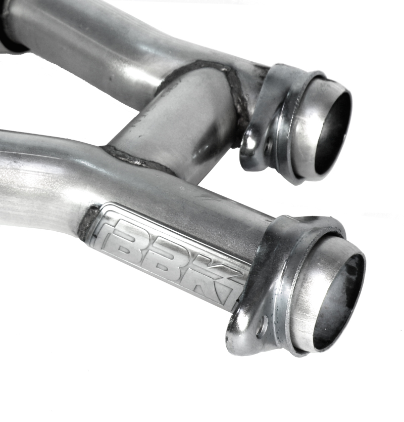 BBK 79-93 Mustang 5.0 Short Mid H Pipe With Catalytic Converters 2-1/2 For BBK Long Tube Headers - Bild 7