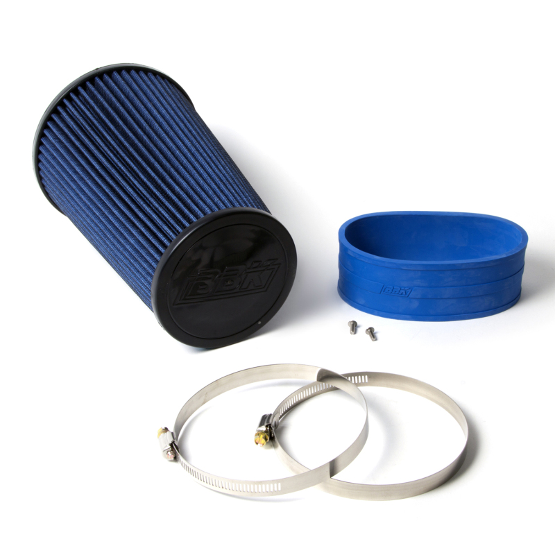 BBK 05-09 Mustang 4.6 GT Cold Air Intake Kit - Titanium Silver Powdercoat Finish - Bild 8