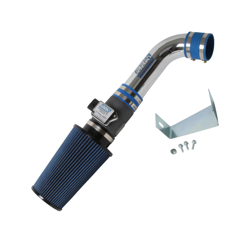 BBK 86-93 Mustang 5.0 Cold Air Intake Kit - Standard Style - Chrome Finish - Bild 2