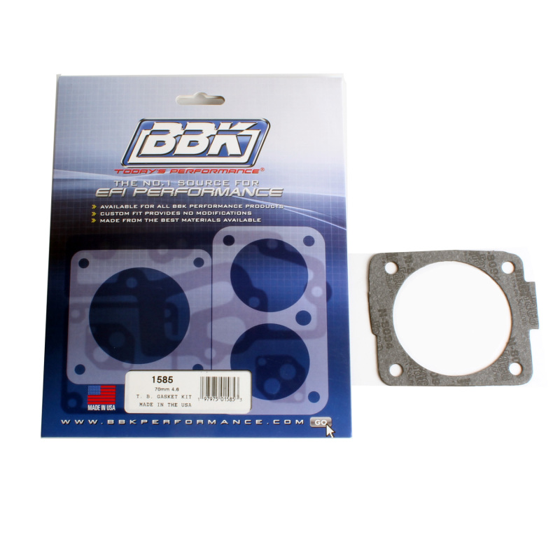 BBK 96-04 Ford Mustang Truck 4.6 5.4 70 75mm Throttle Body Gasket Kit - Bild 3