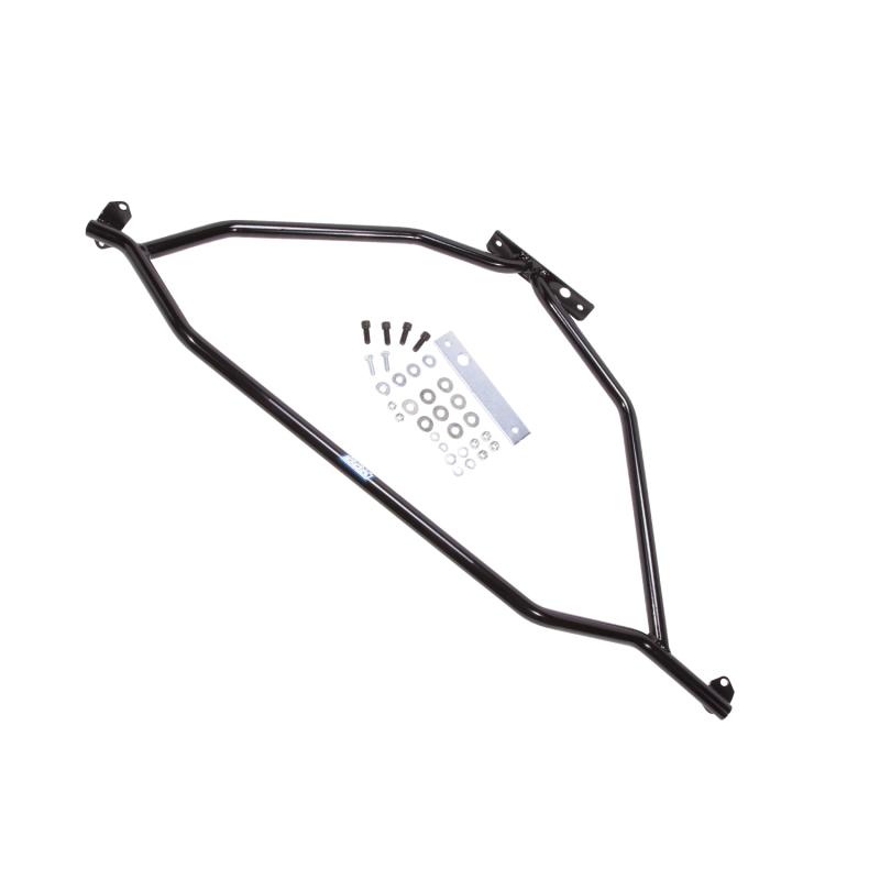 BBK 86-93 Mustang 5.0 Tubular Strut Tower Brace - Black Powdercoat Finish - Bild 2