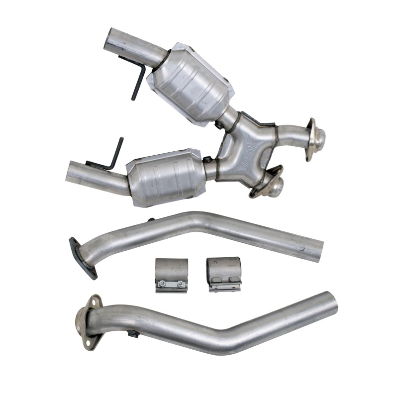 BBK 96-98 Mustang 4.6 GT High Flow X Pipe With Catalytic Converters - 2-1/2 - Bild 5