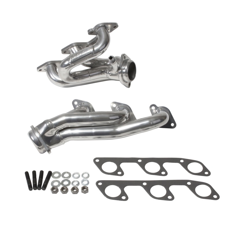 BBK 05-10 Mustang 4.0 V6 Shorty Tuned Length Exhaust Headers - 1-5/8 Silver Ceramic - Bild 2