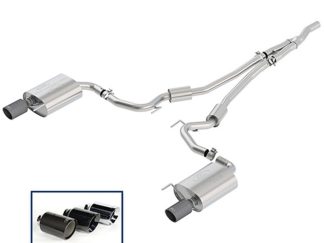 Ford Racing 18+ Mustang 2.3L EcoBoost Cat-Back Sport Exhaust System w/Carbon Fiber Tips