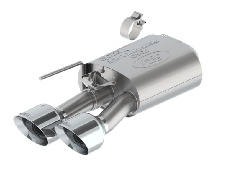 Ford Racing 2024 Mustang 5.0L GT Extreme Cat-Back Exhaust W/Valance - Chrome Tips - Bild 3