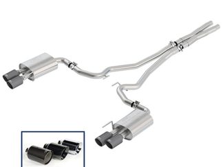 Ford Racing 18+ Mustang GT 5.0L Cat-Back Touring Exhaust System w/Carbon Fiber Tips
