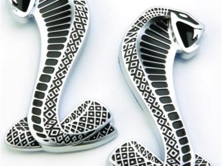Ford Racing 2007-2009 Mustang SVT Cobra Snake Fender Emblems