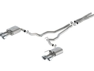Ford Racing 2024 Mustang 5.0L Sport Cat-Back Exhaust W/Valance - Chrome Tips