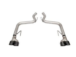 Corsa 18-21 Ford Mustang GT Black 3.0in PVD AxleBack Exhaust w/4.0in Quad Pro Tips