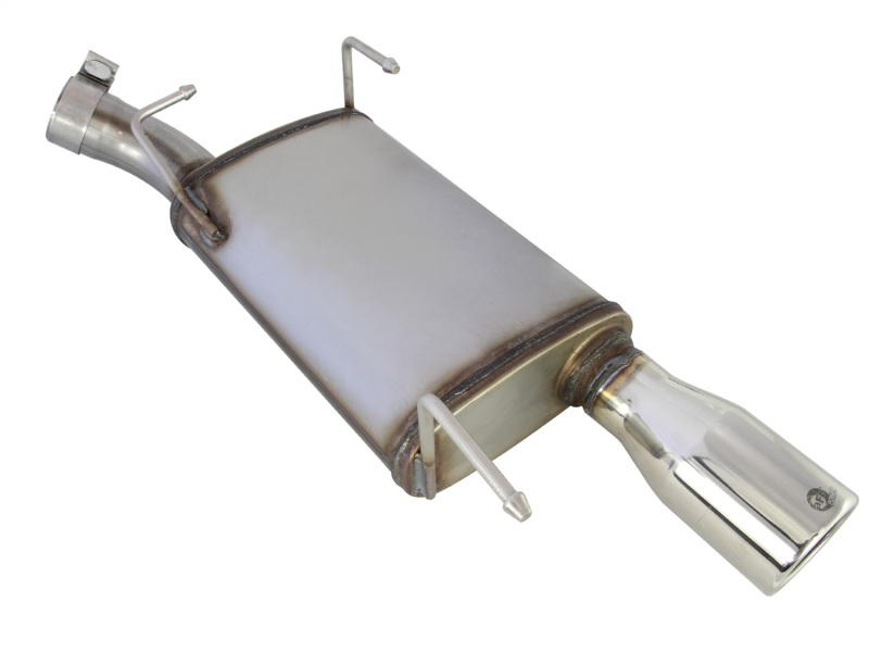 aFe Axle-Back Exhaust 2.5in 409SS w/Polished Tip 05-09 Ford Mustang V6 4.0L - Bild 5