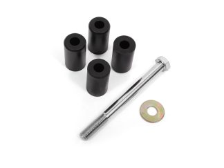 BMR 15-18 Ford Mustang S550 Rear Cradle Bushing Kit w/ Centering Sleeves- Black