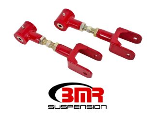 BMR 79-04 Fox Mustang Upper Control Arms On-Car Adj. (Polyurethane) - Red