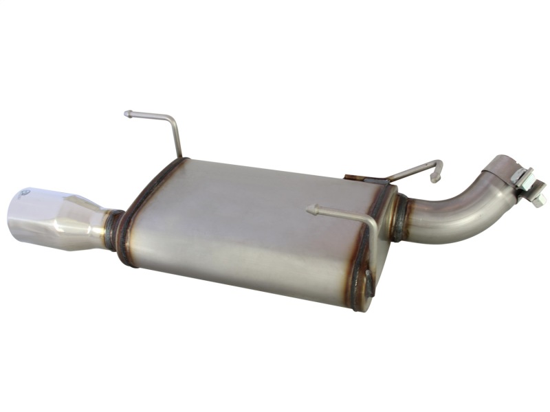 aFe Axle-Back Exhaust 2.5in 409SS w/Polished Tip 05-09 Ford Mustang V6 4.0L - Bild 3