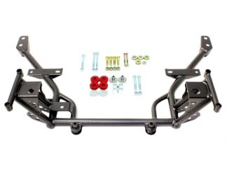 BMR 05-14 S197 Mustang K-Member w/ STD. Motor Mounts and STD. Rack Mounts - Black Hammertone