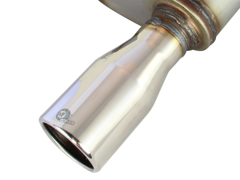 aFe Axle-Back Exhaust 2.5in 409SS w/Polished Tip 05-09 Ford Mustang V6 4.0L - Bild 6