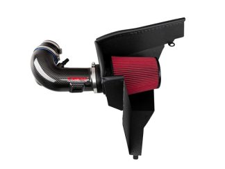 Corsa 2018+ Ford Mustang GT 5.0L V8 DryTech 3D Open Element Carbon Fiber Air Intake - Black