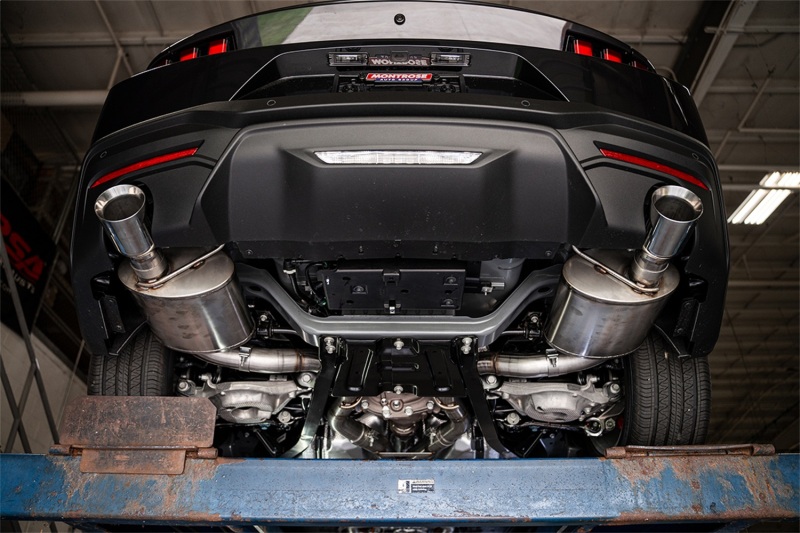 Corsa 24 Ford Mustang GT Conv. Xtreme Cat-Back Ex. Sys. 3.0in Dual Rear Ex w/4.5in Straight Cut Tips - Bild 2