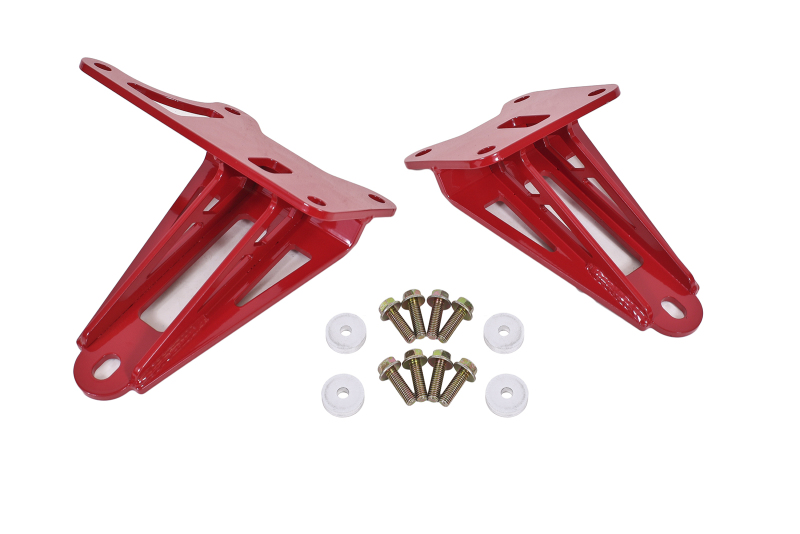 BMR 11-17 S197 Mustang Motor Mount Brackets - Red - Bild 2