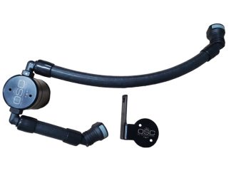 J&L 2020-2022 Ford Mustang GT500 Passenger Side Oil Separator 3.0 - Black Anodized