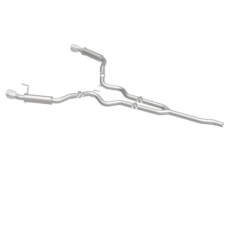 MagnaFlow Cat-Back 15-16 Ford Mustang 2.3L L4 Competition SS 3in Dual Split Rear 4.5in Black Tips - Bild 16