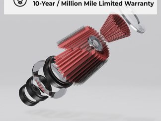 K&N 16-17 Ford Mustang Shelby V8-5.2L F/l Replacement Drop In Air Filter