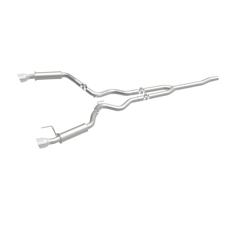MagnaFlow Cat-Back 15-16 Ford Mustang 2.3L L4 Competition SS 3in Dual Split Rear 4.5in Black Tips - Bild 18