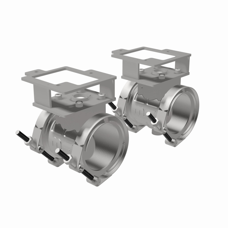 MagnaFlow 2018 Ford Mustang V8-5.0LGAS Exhaust Acc - 2.5in ID/OD - 304SS - Integrated V-Band Flanges - Bild 37