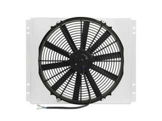 Mishimoto 67-70 Ford Mustang Performance Aluminum Fan Shroud w/Fan Controller Kit