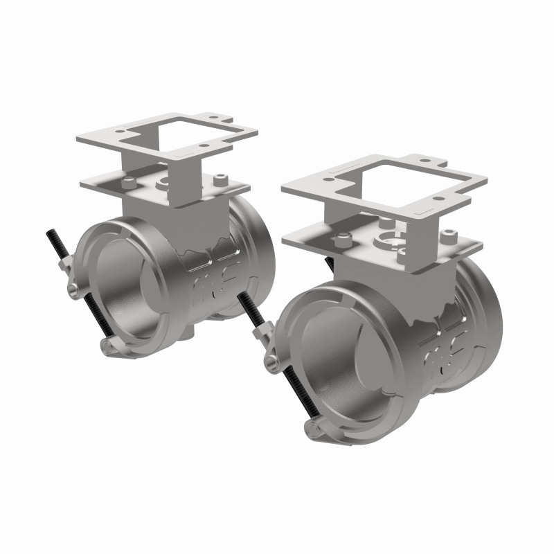 MagnaFlow 2018 Ford Mustang V8-5.0LGAS Exhaust Acc - 2.5in ID/OD - 304SS - Integrated V-Band Flanges - Bild 4
