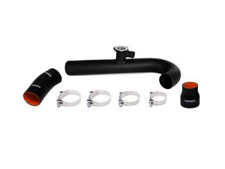 Mishimoto 2015 Ford Mustang EcoBoost 2.3L Intercooler Hot Side Wrinkle Black Pipe and Boot Kit