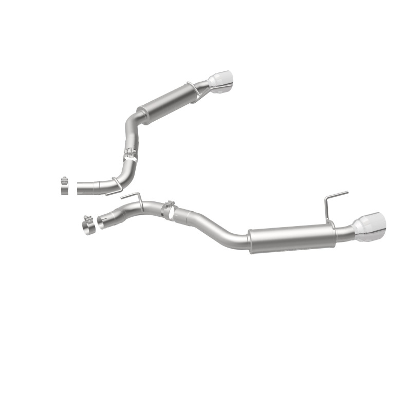 MagnaFlow Axle Back, SS, 2.5in, Competition, Dual Split Polish 4.5in Tip 2015 Ford Mustang Ecoboost - Bild 7