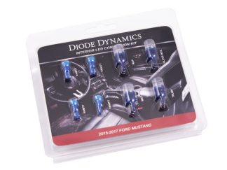 Diode Dynamics Mustang Interior Light Kit 15-17 Mustang Stage 1 - Blue