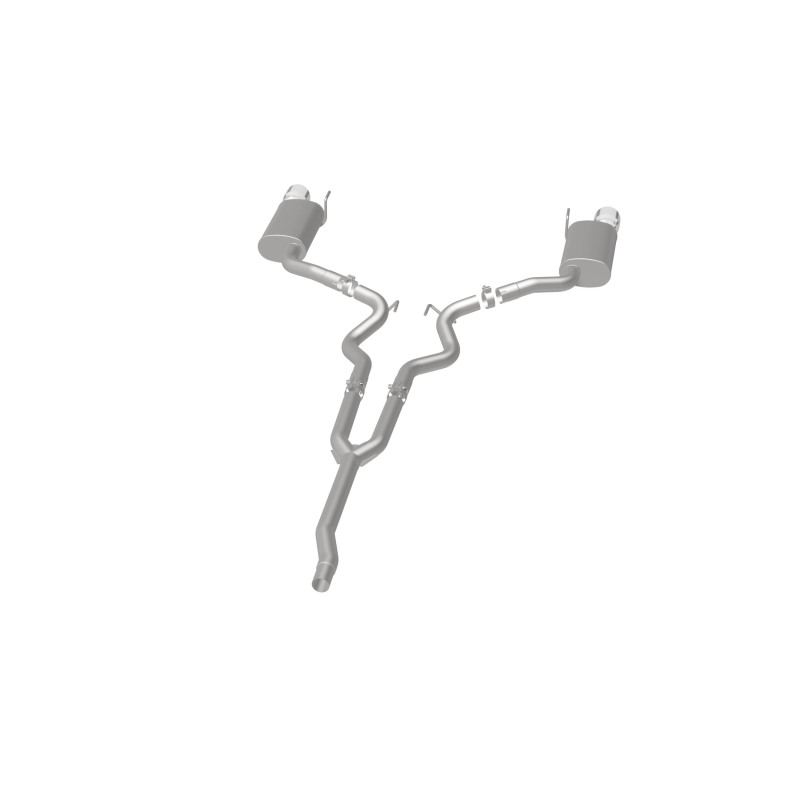 MagnaFlow Cat Back, SS, 2.5in, Street, Dual Split Polished 4.5in Tips 2015 Ford Mustang Ecoboost - Bild 15
