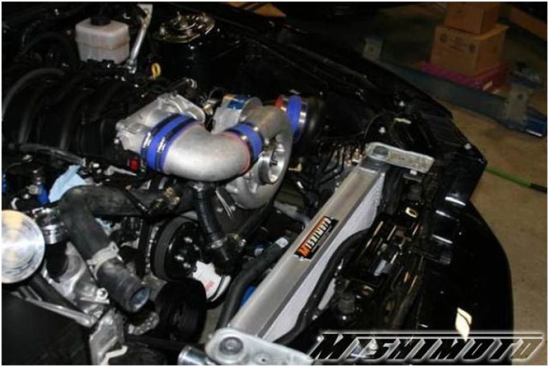 Mishimoto 05+ Ford Mustang Manual Aluminum Radiator - Bild 10