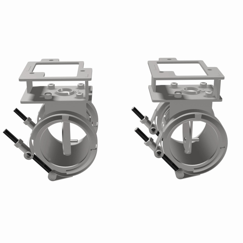 MagnaFlow 2018 Ford Mustang V8-5.0LGAS Exhaust Acc - 2.5in ID/OD - 304SS - Integrated V-Band Flanges - Bild 2