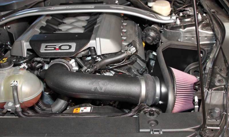 K&N 2015 Ford Mustang GT 5.0L V8 F/I Performance Intake Kit - Bild 3