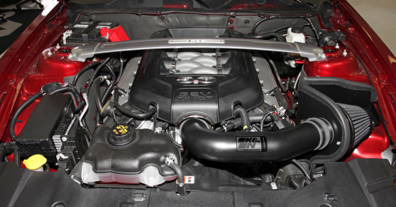 K&N 11-14 Ford Mustang GT 5.0L V8 Black Performance Intake Kit - Bild 8