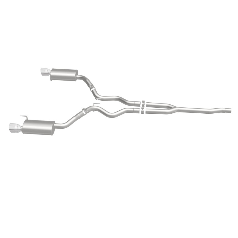 MagnaFlow Cat Back, SS, 2.5in, Street, Dual Split Polished 4.5in Tips 2015 Ford Mustang Ecoboost - Bild 26
