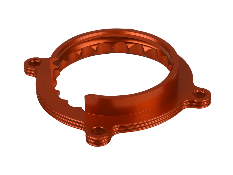 aFe Silver Bullet Throttle Body Spacer Kit 11-19 Ford Mustang GT V8-5.0L - Bild 2