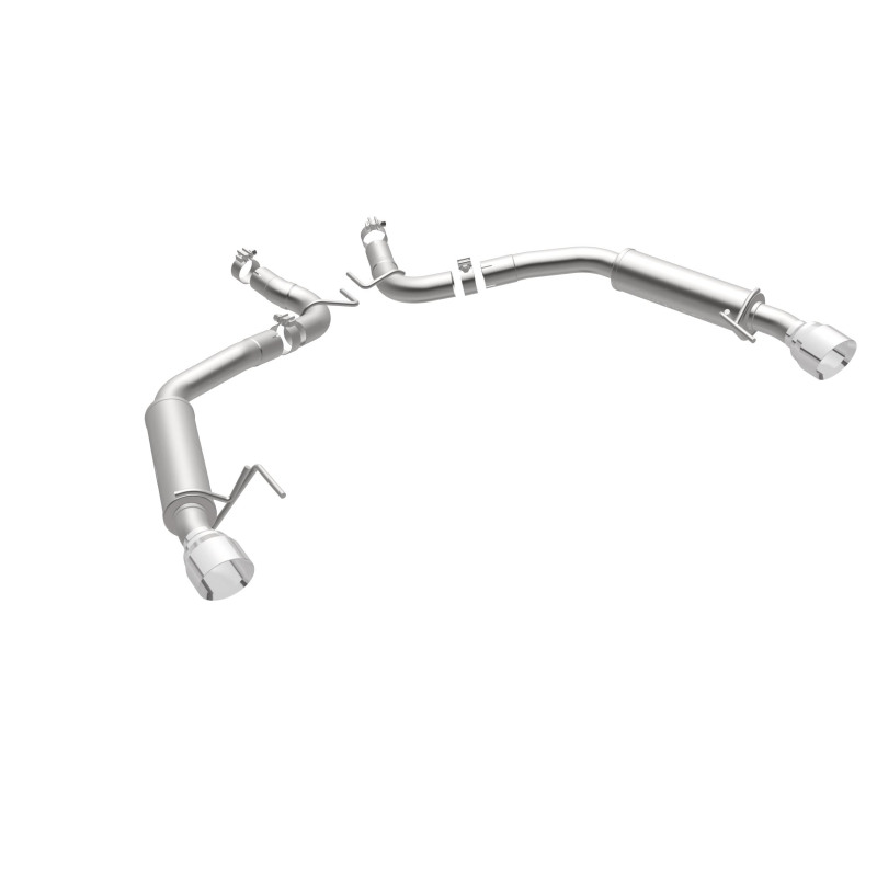 MagnaFlow Axle Back, SS, 2.5in, Competition, Dual Split Polish 4.5in Tip 2015 Ford Mustang Ecoboost - Bild 29