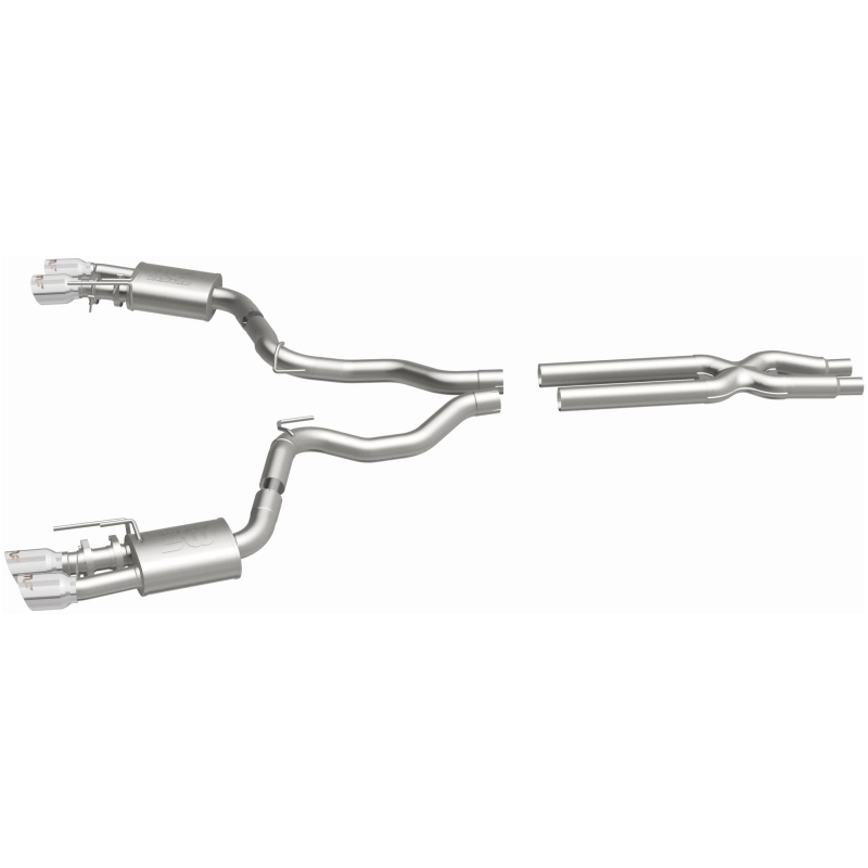 MagnaFlow SYS Cat-Back 2018 Ford Mustang GT 5.0L Competition Dual Exit Polished 4in Tips - Bild 5