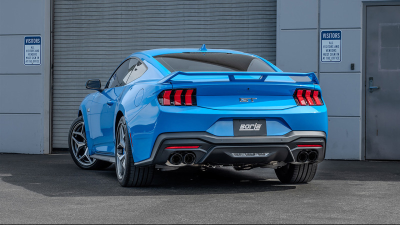 Borla 2024 Ford Mustang GT 5.0L V8 w/ Active Exhaust ATAK Cat-Back Exhaust System - Carbon Fiber - Bild 3