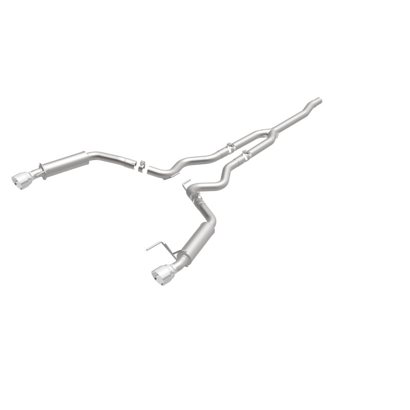 MagnaFlow Cat-Back 15-16 Ford Mustang 2.3L L4 Competition SS 3in Dual Split Rear 4.5in Black Tips - Bild 15